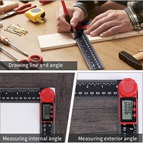 DIGITAL ANGLE MEASURING FINDER TOOL