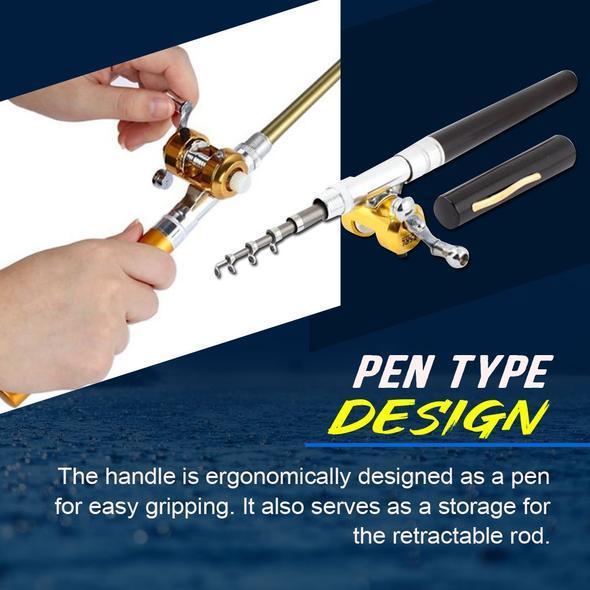 MICRO POCKET FISHING ROD PEN