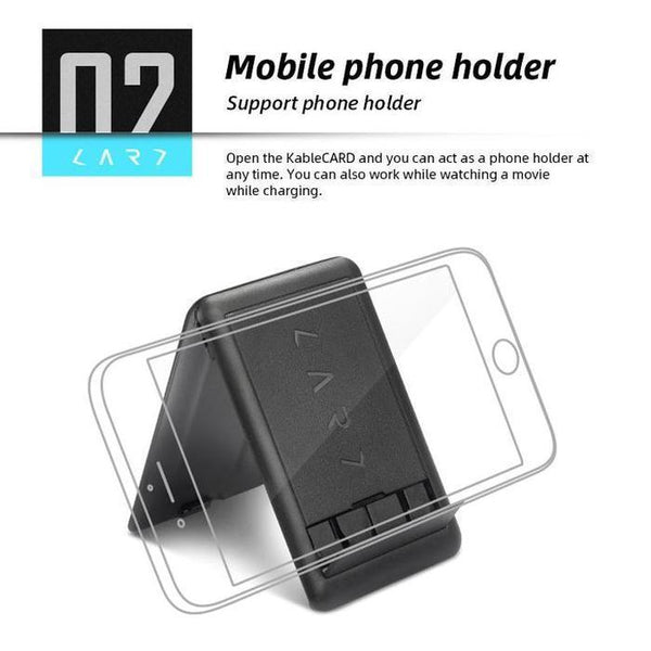 Multi-function Urban Multi-type Charging Cable Built-in Card Reader