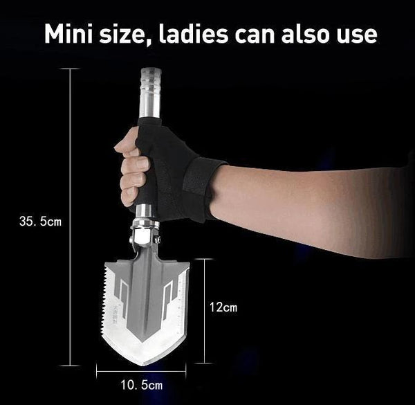 23-in-1 Multi-Purpose Tactical Shovel