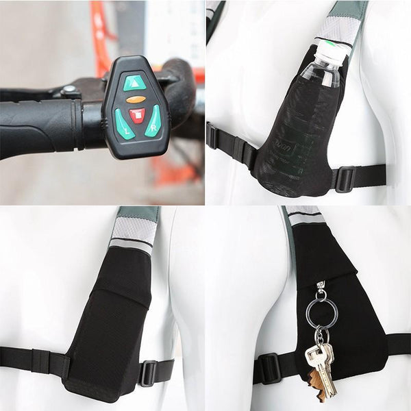 CYCLING LED SIGNAL LIGHT VEST