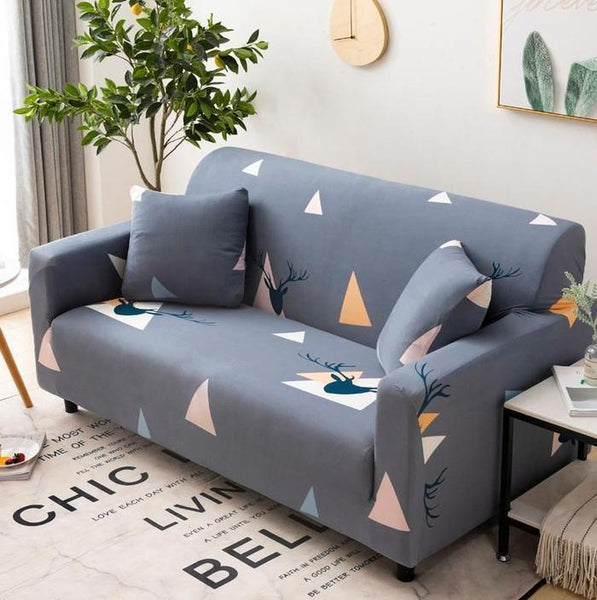 Elastic universal sofa cover