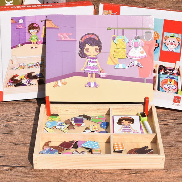 Dress Up & Learn - 3D Magnetic Puzzle Set