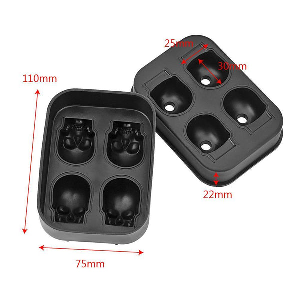 Skull Ice Cubes mold