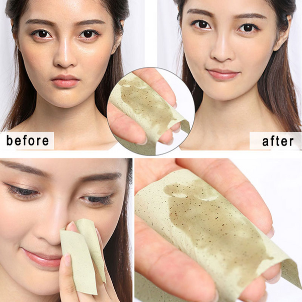 Green Tea Oil Absorbing Facial Papers