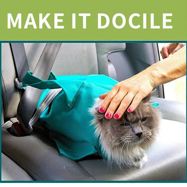 Cat Travel Pouch (Breathable fabric)