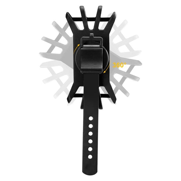Bike Bicycle Handlebar Phone Holder Mount 360 Rotation For 3.5 to 6.5 inch Smart Phone Samsung Galaxy S10 iPhone XS Max