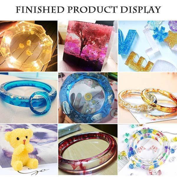 Handmade Crystal Glue Mold Set