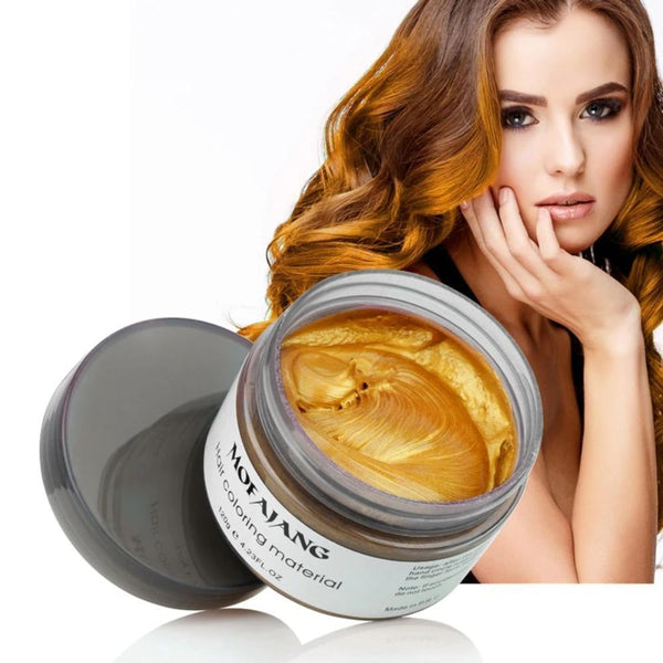 TEMPORARY HAIR COLOR DYE WAX