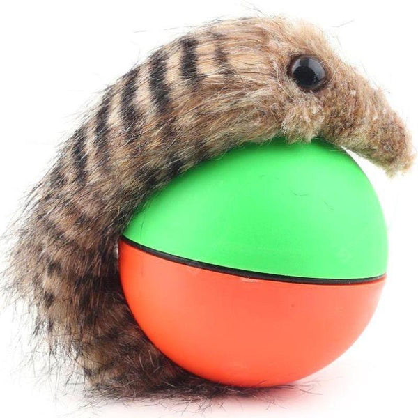 ELECTRIC BEAVER ROLLING WEASEL TOY