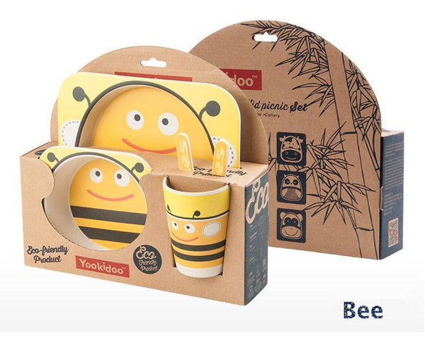 Bamboo Fibre Kids Dinnerware
