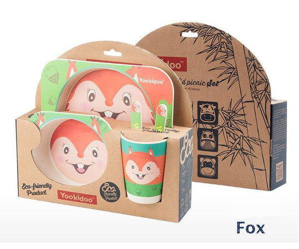 Bamboo Fibre Kids Dinnerware
