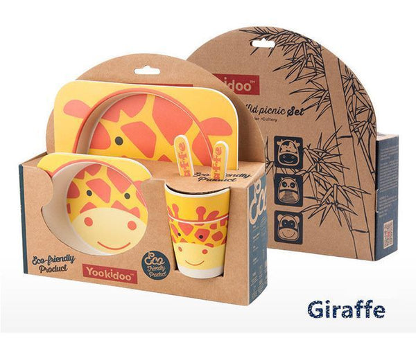 Bamboo Fibre Kids Dinnerware