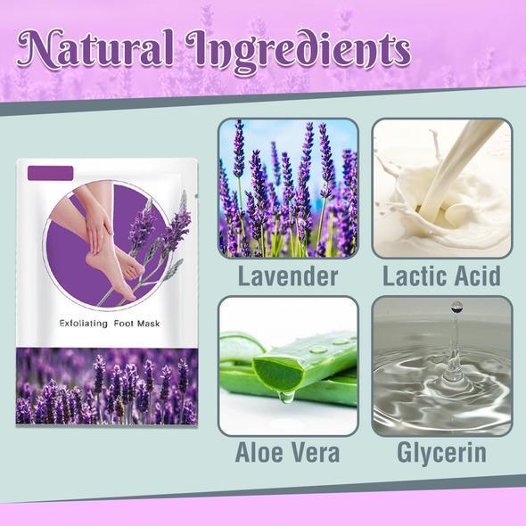 Deep Hydration Lavender Foot Peeling mask