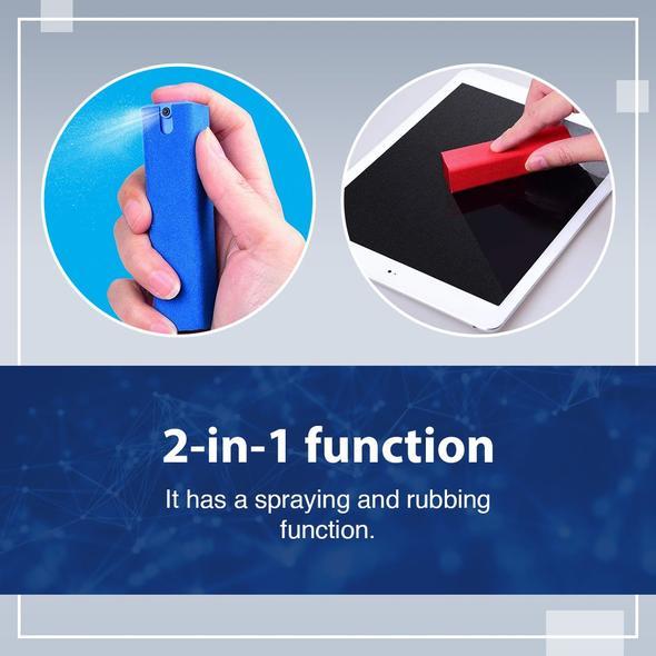 2-IN-1 PHONE SCREEN CLEANER SPRAY