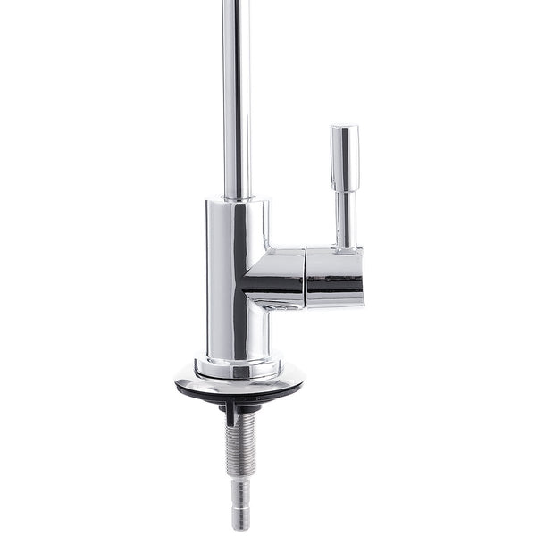 1/4 Inch Chrome Drinking RO Water Filter Faucet For Reverse Osmosis Sink Kitchen And Bar