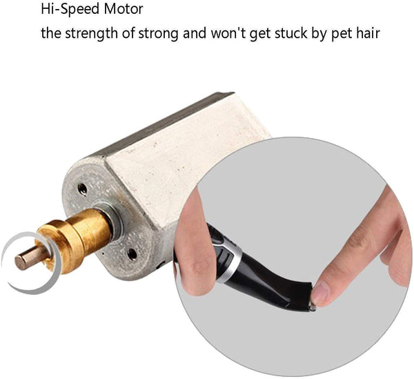 Pet Grooming Clippers for Trimming The Hair Around Paws, Eyes, Ears, Face, Rump