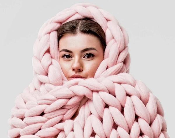 Chunky Knit Blanket