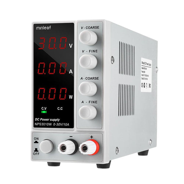 Minleaf NPS3010W Digital Variable DC Power Supply 0-30V 0-10A 300W Regulated Laboratory Switching Power Supply 110V/220V