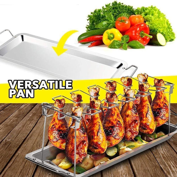 Roasted Chicken Rack Holder