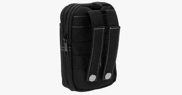 Military Waist Pack - Made up of Nylon - Waterproof Design - Zipper Closure - Attach with Belt - Travel Gear - Outdoor - Available in 3 colors