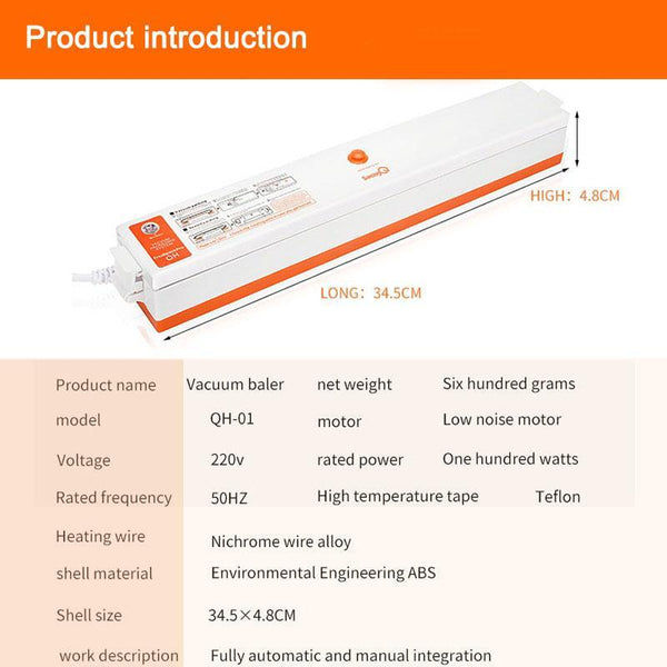Food Vacuum Sealer Machine
