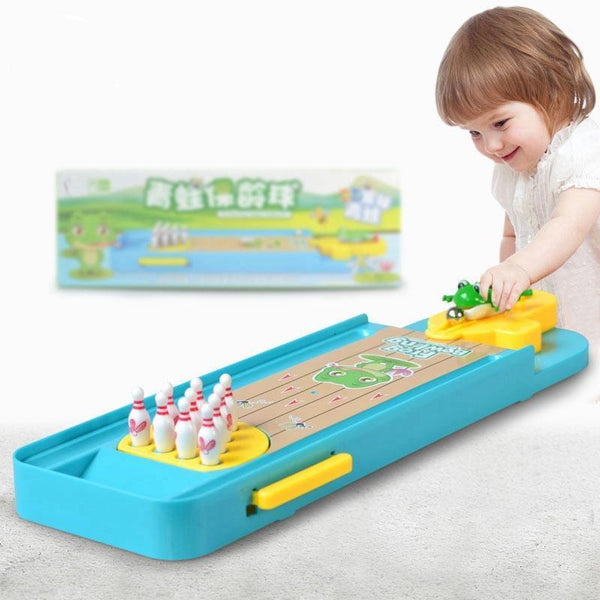Mini Frog Bowling Interactive Board Game