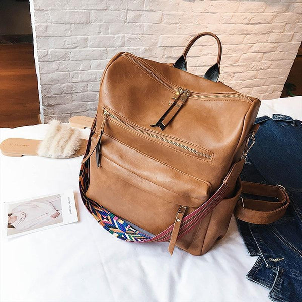 Retro Travel Backpack