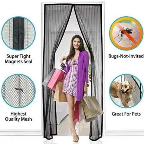 MAGNETIC MOSQUITO MESH DOOR NET