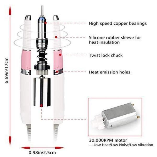 ELECTRIC NAIL FILE MACHINE