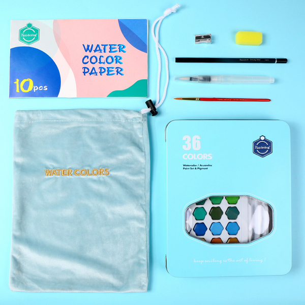 36 Color Watercolor Paint Set