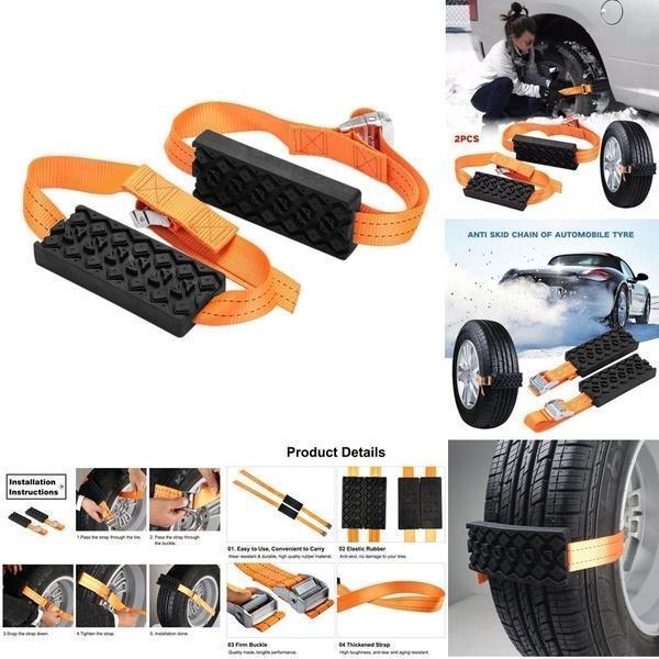 Anti-Skid Tire Block ( in pair )