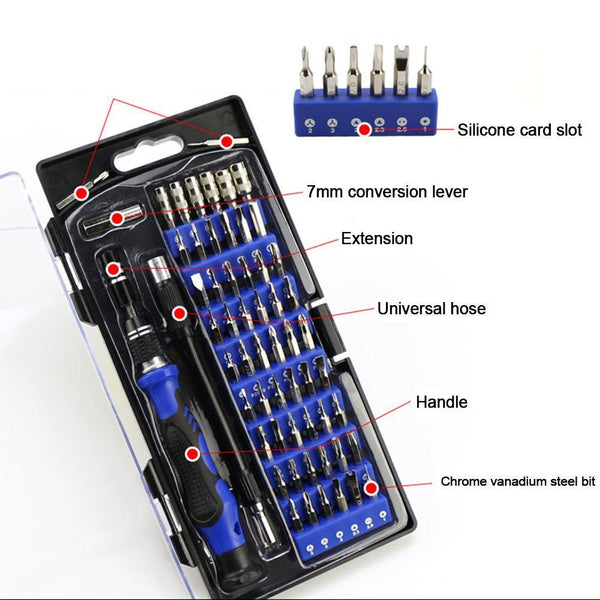 60-in-1 Screwdriver Set for Tools & Home Accessories