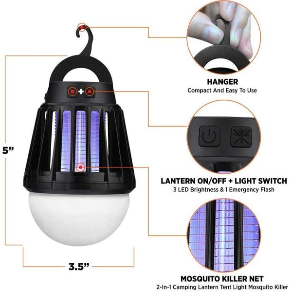 RECHARGEABLE MOSQUITO KILLER LANTERN