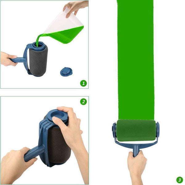 MULTIFUNCTIONAL PAINT ROLLER BRUSH TOOLS SET (8 PCS)