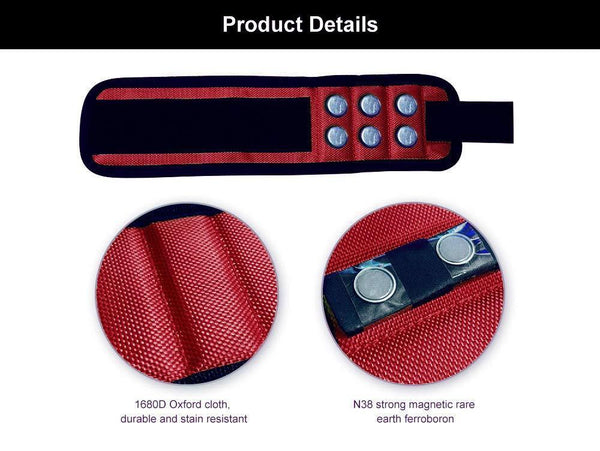 Portable Magnetic Wristband Bracelet