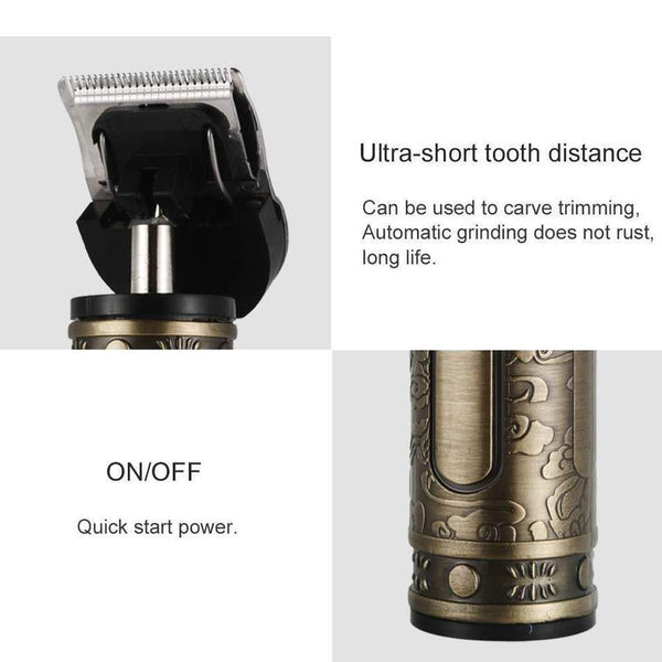 Outliner Grooming Rechargeable Cordless Close Cutting T-Blade Trimme