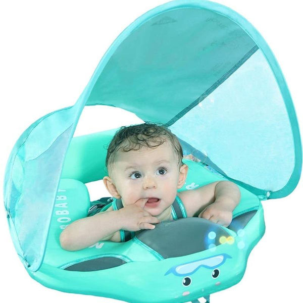 MAMBOBABY BABY FLOAT WITH CANOPY