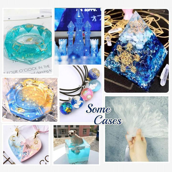 Handmade Crystal Glue Mold Set