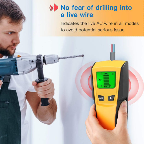 3-IN-1 STUD FINDER METAL DETECTOR