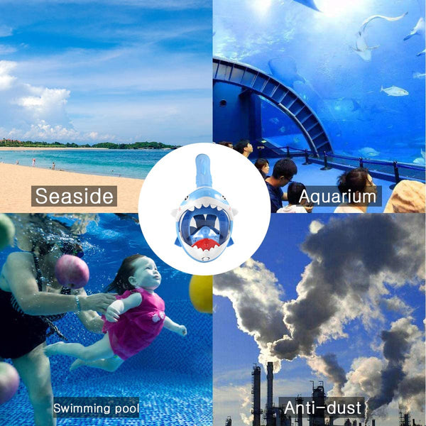FULL FACE SNORKEL MASK FOR KIDS