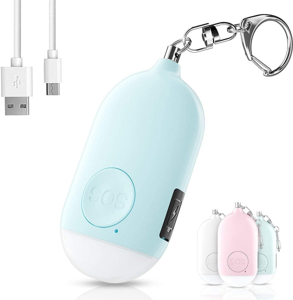 SAFE PERSONAL ALARM EMERGENCY KEYCHAIN
