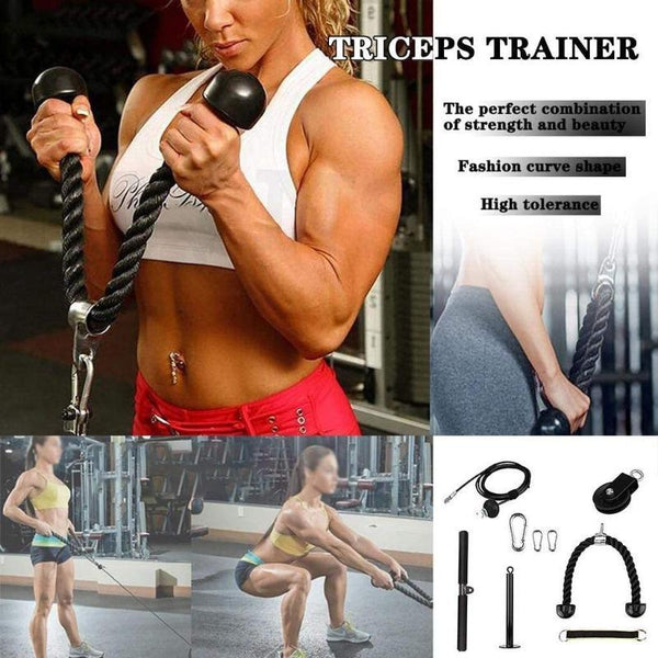 POWERPULL - HOME GYM PULLEY CABLE