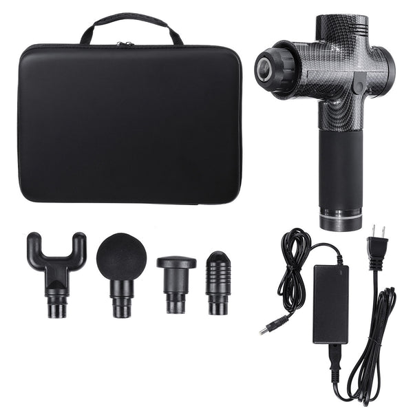 Massage Gun 4 Head 3 Speed Electric Massager