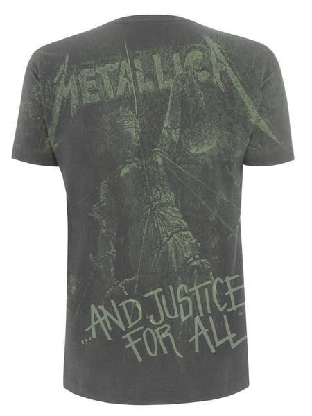 Men's Rock Band Metallica Print T-shirt