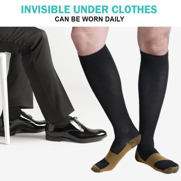 CopperMed Anti-Fatigue Compression Socks