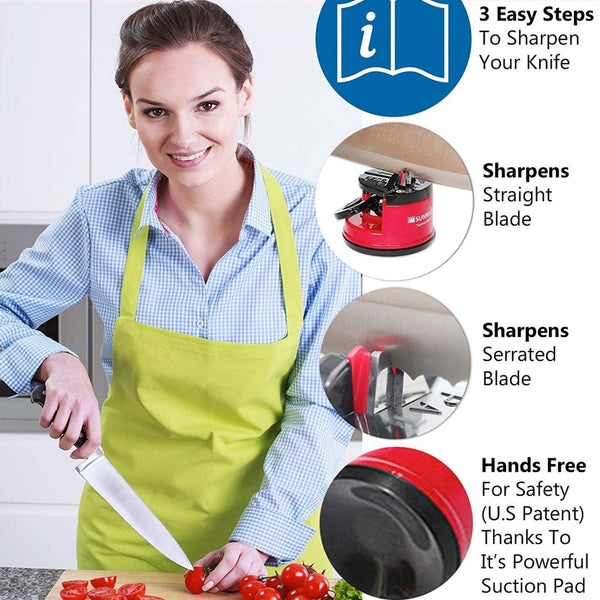 SUCTION KNIFE SHARPENER TOOL