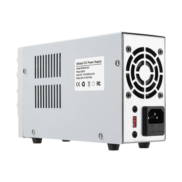Minleaf NPS3010W Digital Variable DC Power Supply 0-30V 0-10A 300W Regulated Laboratory Switching Power Supply 110V/220V