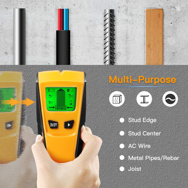 3-IN-1 STUD FINDER METAL DETECTOR