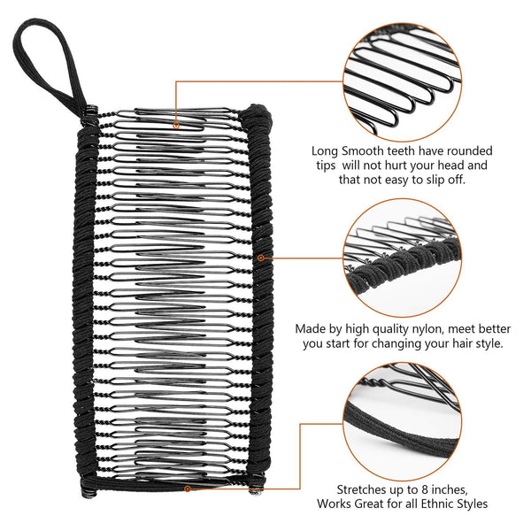 BANANA STRETCHABLE HAIR CLIP